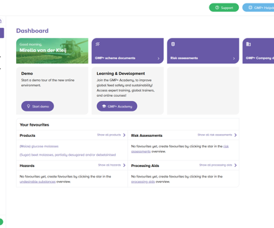 GMP+ platform
